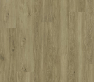 EcoDense Knox hybrid resilient flooring surface in light neutral wood tone