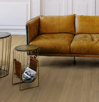 EcoDense Seneca hybrid resilient flooring in a living room